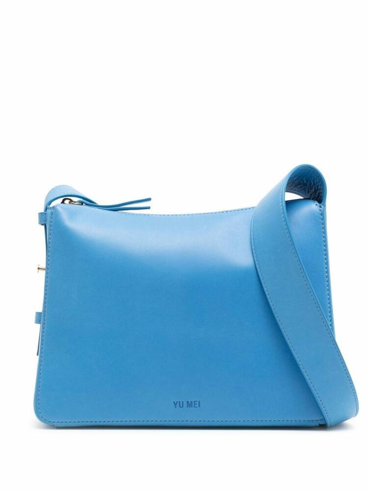 Yu Mei Brooke leather shoulder bag - Blue Cover