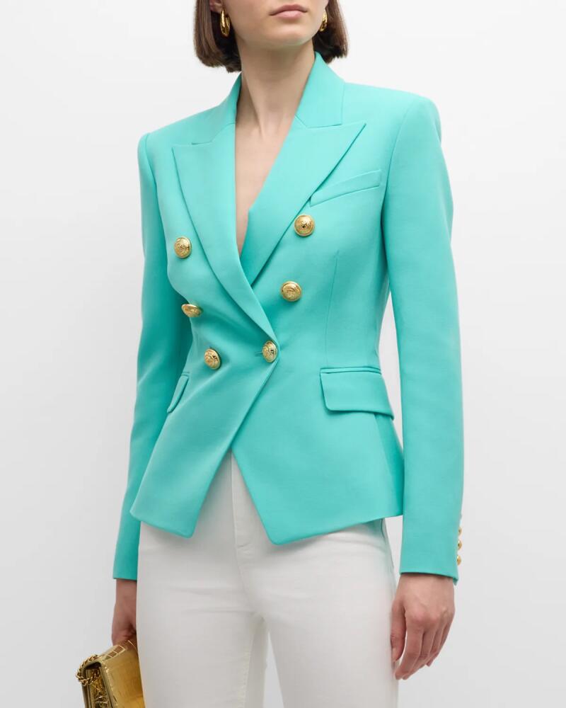 Balmain Classic Wool Blazer with Button Detail Cover