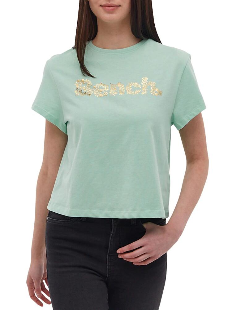 Bench. Women's Oona Logo Tee - Light Mint Cover