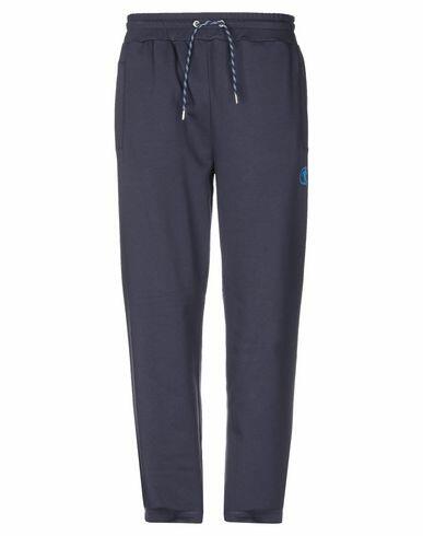 Bikkembergs Man Pants Midnight blue Cotton, Elastane Cover