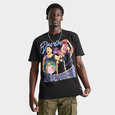 Mitchell And Ness Men's Devin Booker Collage Graphic T-Shirt in Black/Black Cover