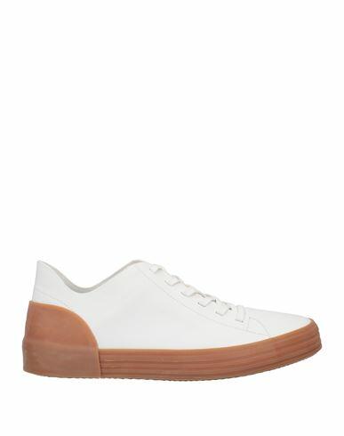 Del Carlo Woman Sneakers White Soft Leather Cover