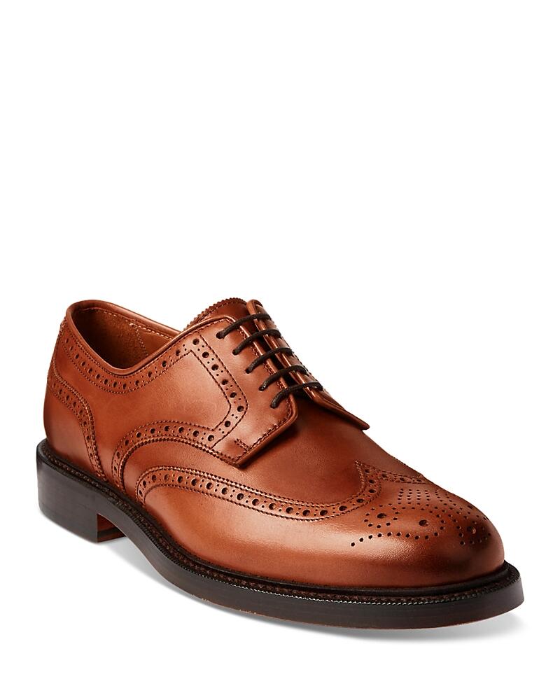 Polo Ralph Lauren Men's Lace Up Wingtip Dress Shoes Cover