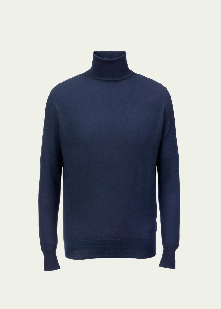 Loro Piana Men's Dolcevita Cashmere Turtleneck Sweater Cover