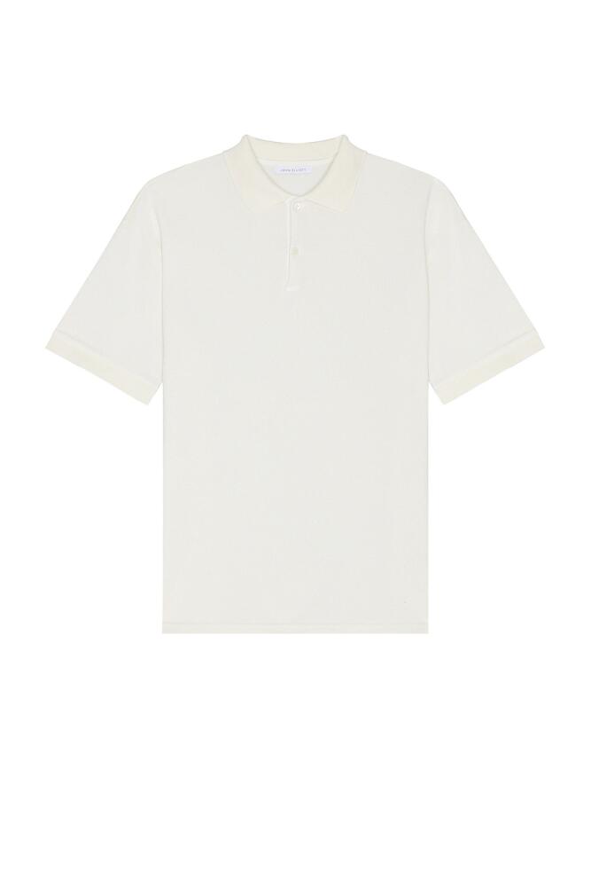 JOHN ELLIOTT Dinghy Polo in Cream Cover