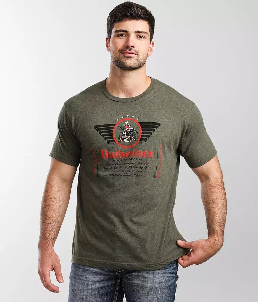 Brew City Budweiser Military T-Shirt Cover