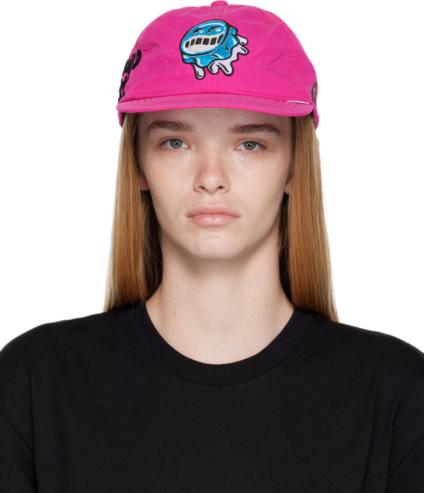 BAPE Pink World Gone Mad Cap Cover