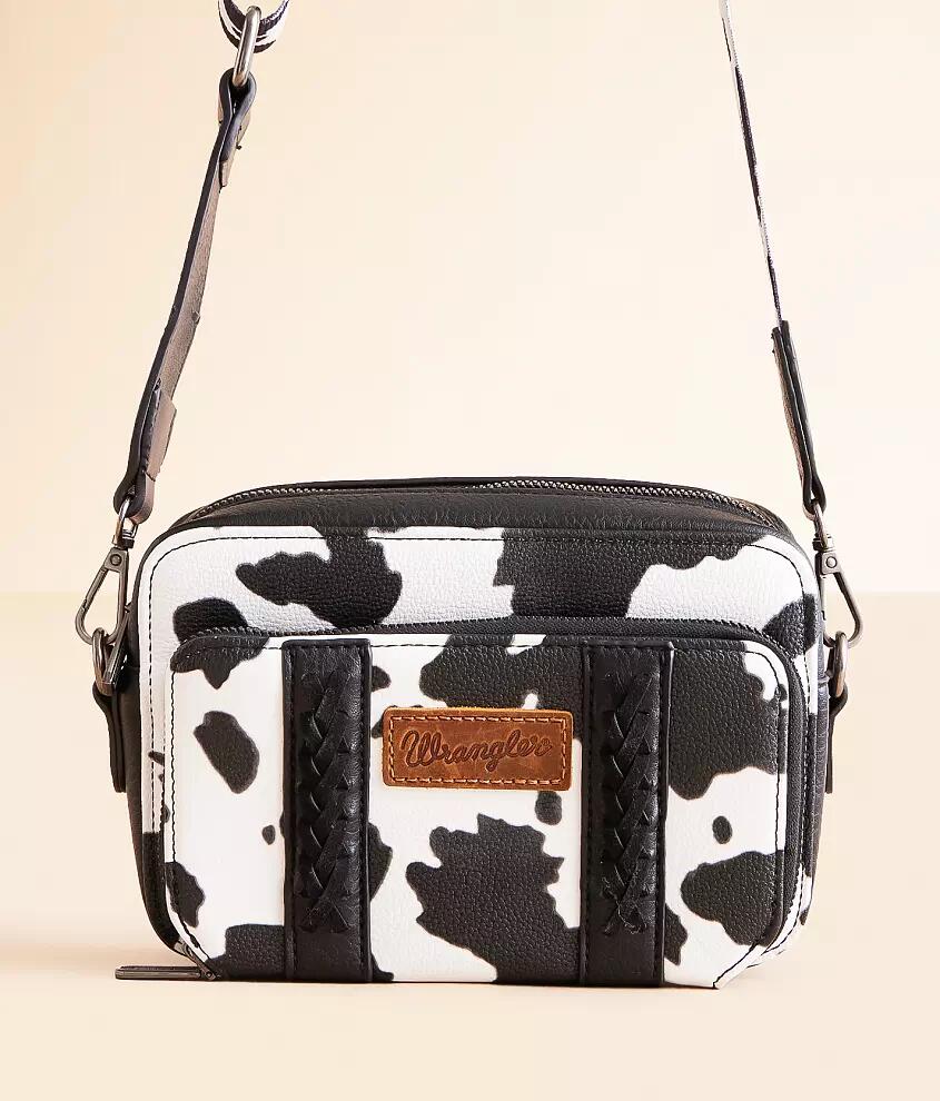 Wrangler Cow Print Crossbody Purse Cover