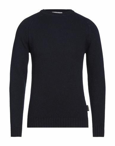 Gazzarrini Man Sweater Midnight blue Wool, Polyamide Cover