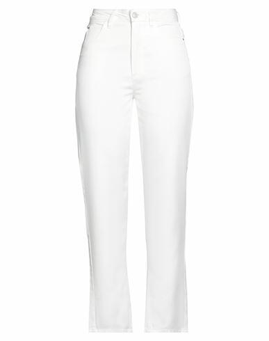 Guess Woman Pants Off white Tencel Lyocell Cover