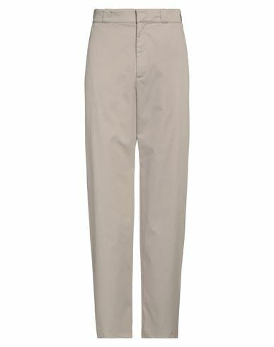 Givenchy Man Pants Light grey Polyester, Cotton Cover