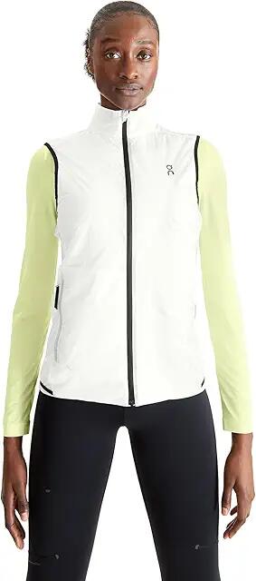 On Weather Vest (White Black) Women's Clothing Cover