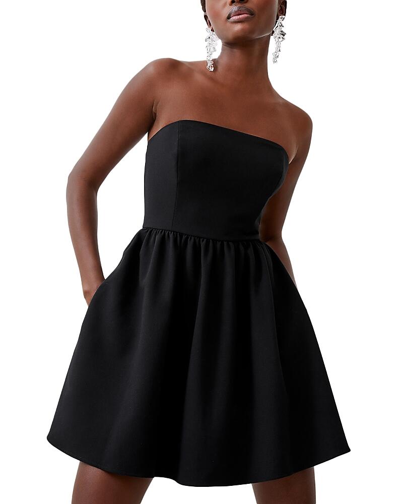 French Connection Whisper Strapless Mini Dress Cover