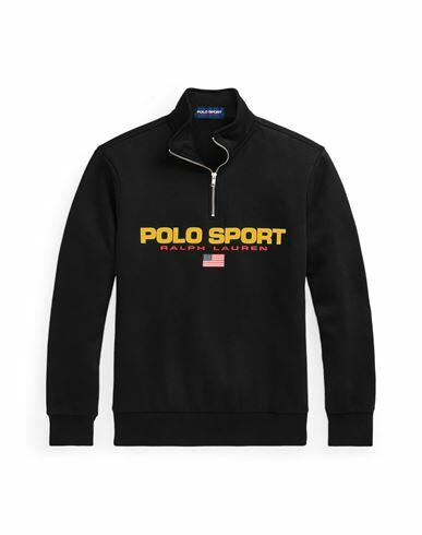 Polo Sport Ralph Lauren Polo Sport Fleece Sweatshirt Sweatshirt Black Cotton, Recycled polyester Cover