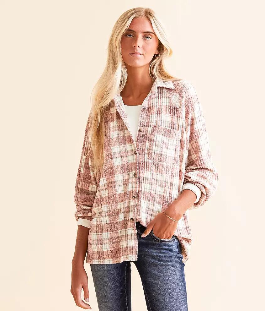 Modish Rebel Plaid Shirt Cover