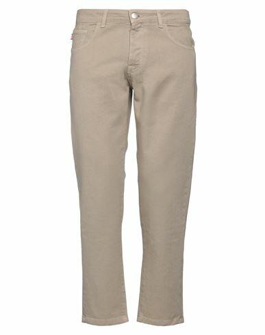 Manuel Ritz Man Pants Beige Cotton Cover