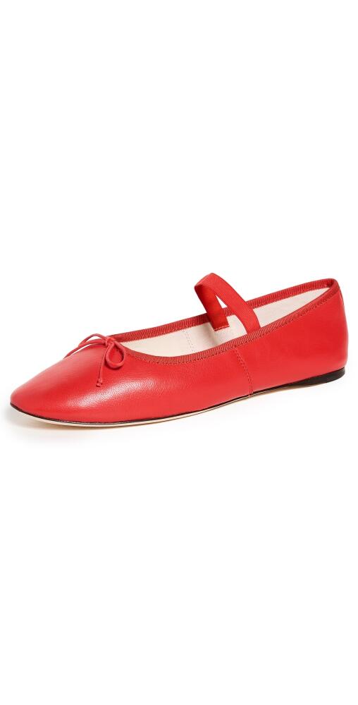 Loeffler Randall Leonie Soft Ballet Flat Red Cover