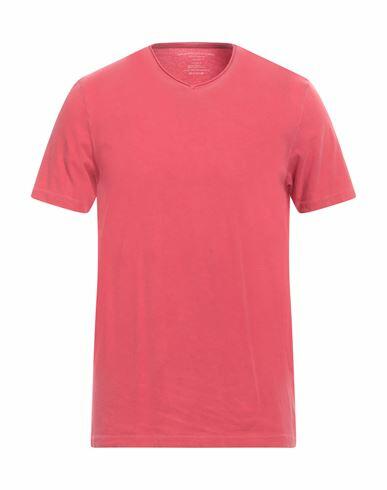 Majestic Filatures Man T-shirt Coral Cotton, Elastane Cover