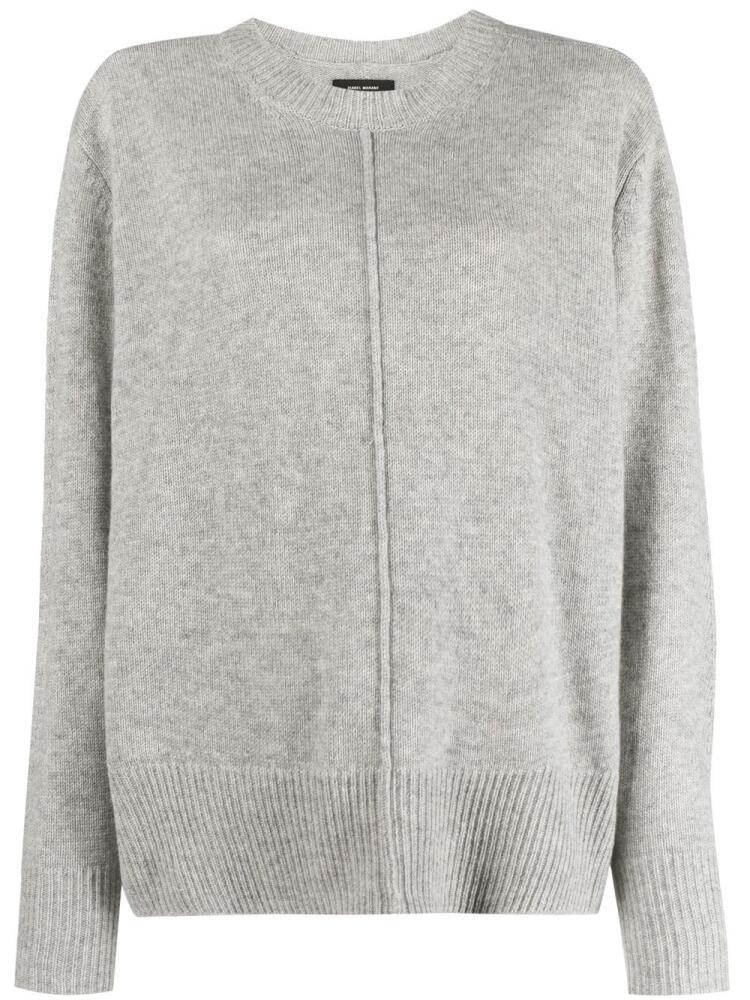 ISABEL MARANT Lana crew-neck jumper - Grey Cover