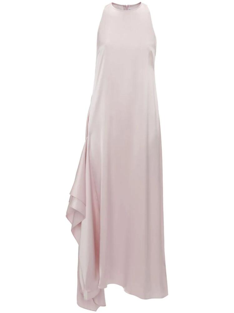 JW Anderson sleeveless draped midi dress - Pink Cover