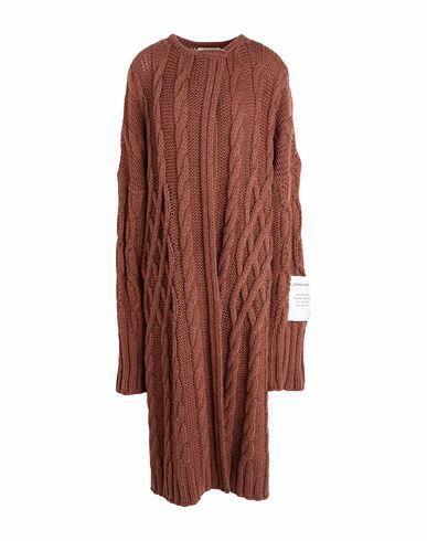 Hinnominate Woman Cardigan Brown Acrylic, Polyester Cover