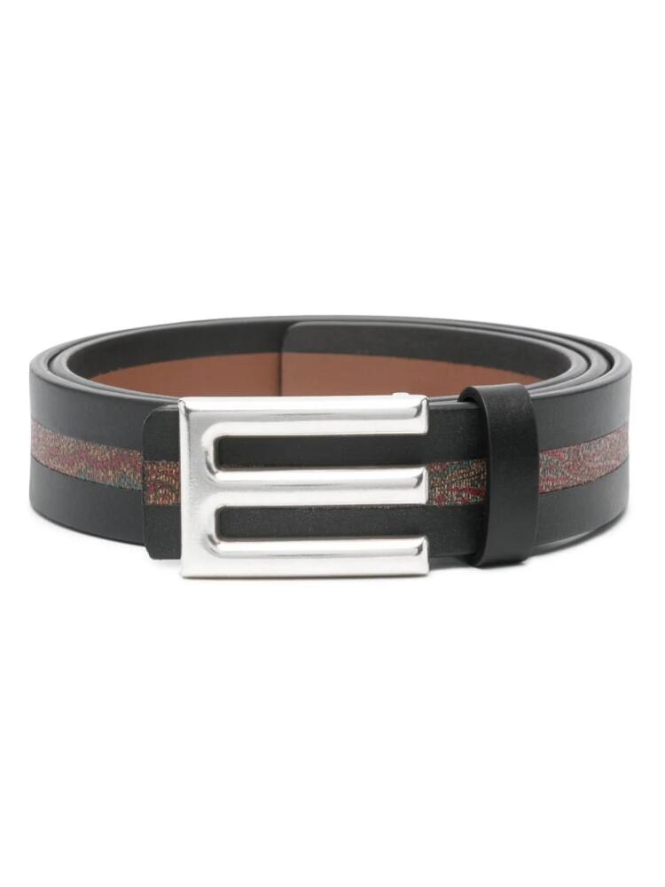 ETRO reversible leather belt - Brown Cover