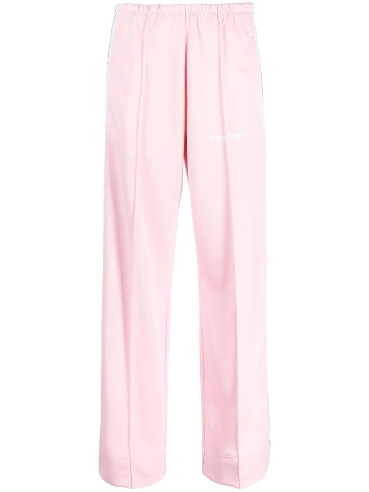 Palm Angels logo-print track pants - Pink Cover