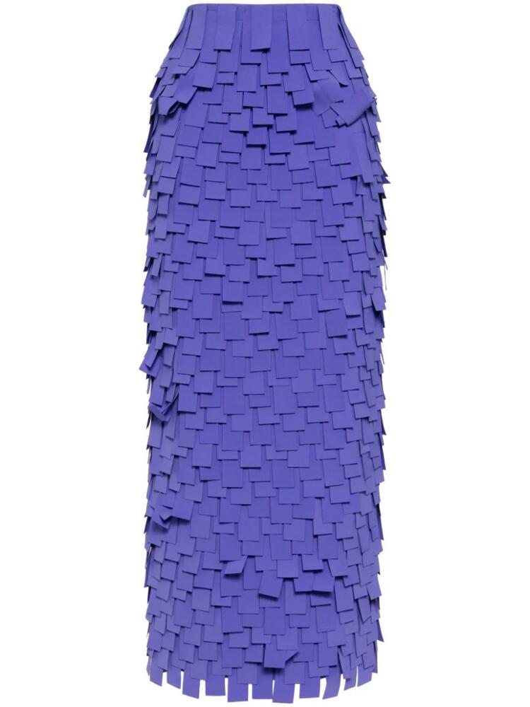 A.W.A.K.E. Mode multi rectangle skirt - Purple Cover