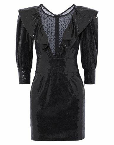 Dundas Woman Mini dress Black Polyester Cover