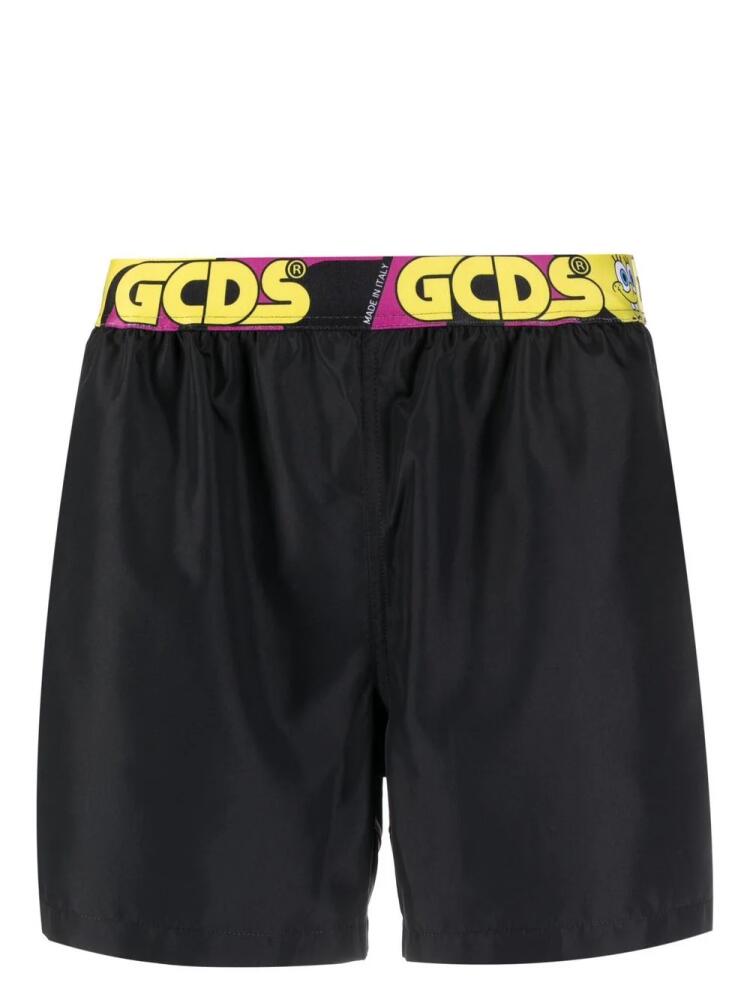 GCDS x Spongebob swim shorts - Black Cover