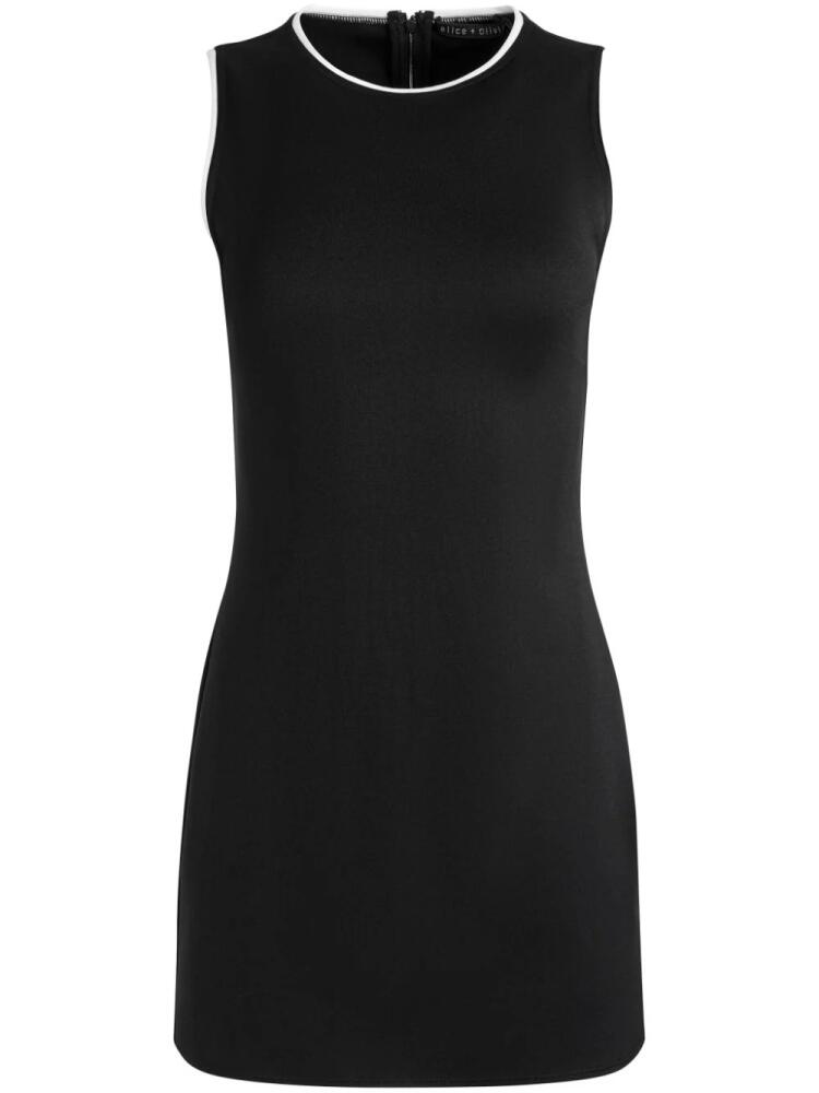 alice + olivia Edris sleeveless mini dress - Black Cover