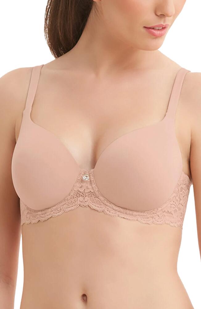 Montelle Intimates Pure Plus Underwire T-Shirt Bra in Sand Cover