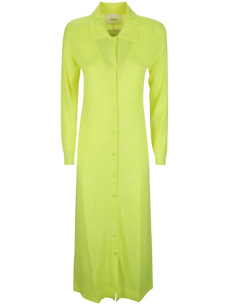 Lisa Yang Long Sleeve Dress - Green Cover