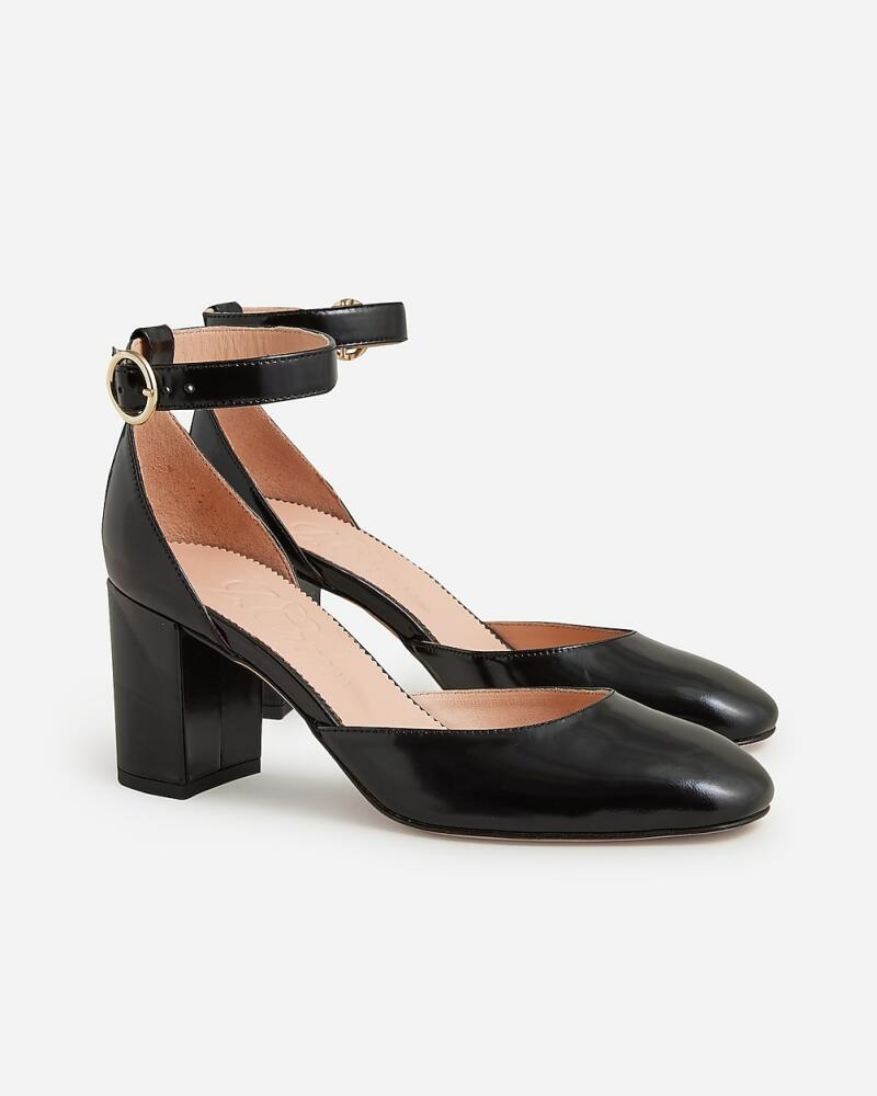 J.Crew Maisie ankle-strap heels in leather Cover