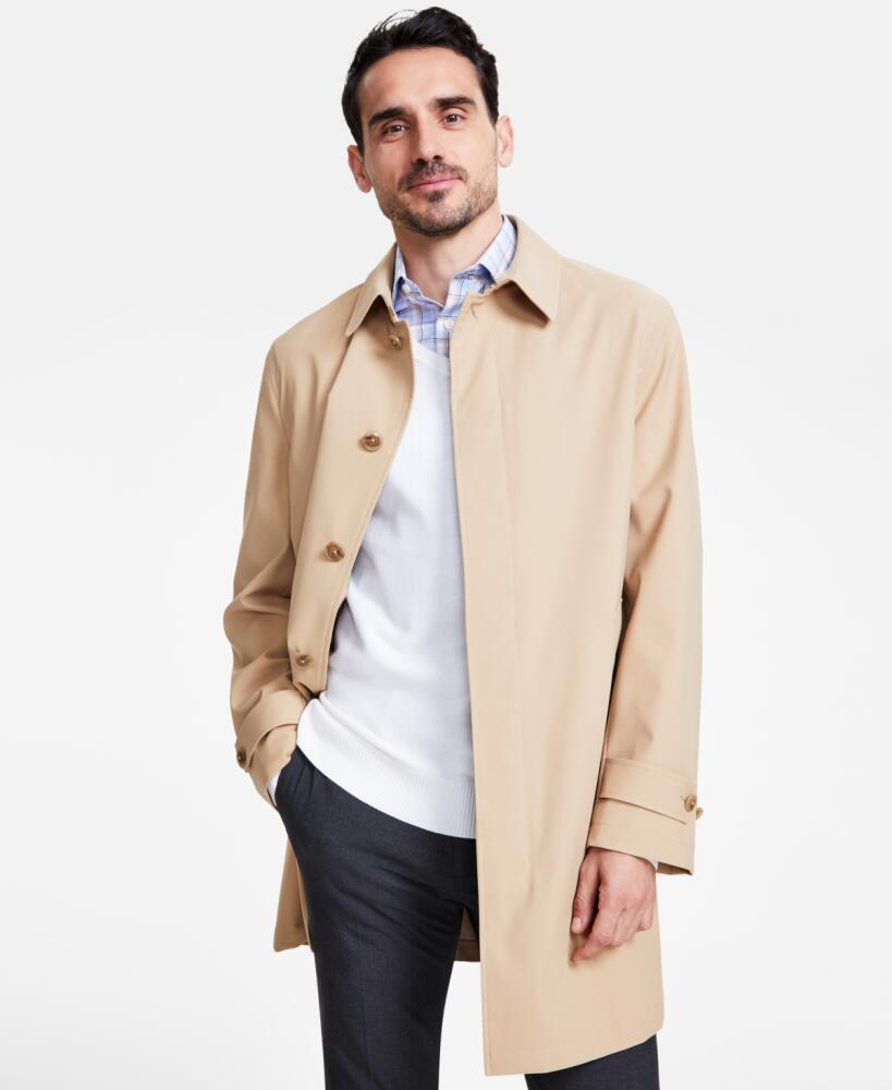 Michael Kors Men's Classic-Fit Raincoat - Khaki Cover