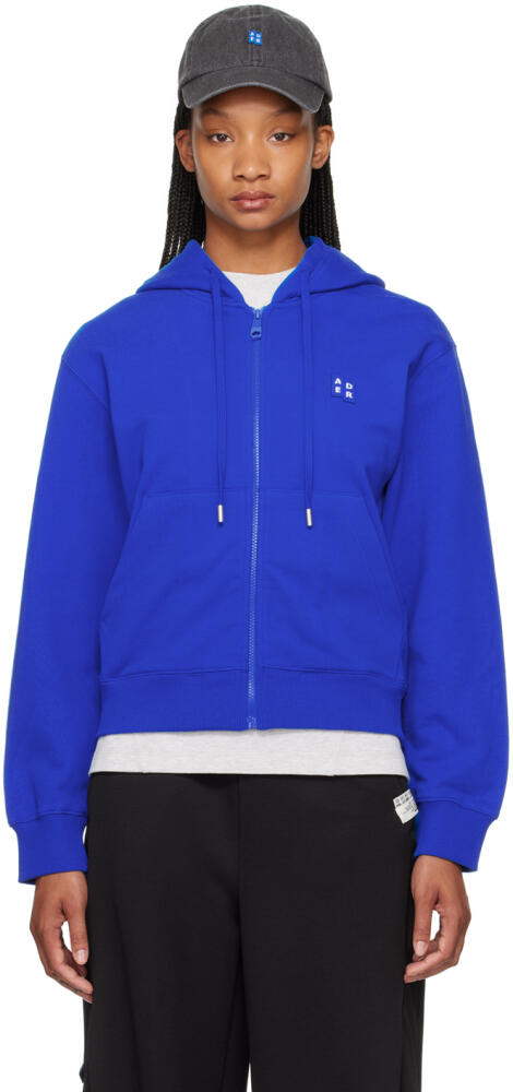 ADER error Blue Significant Patch Hoodie Cover