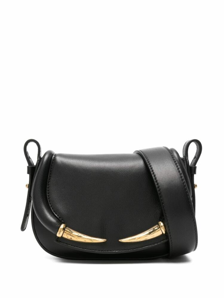 Roberto Cavalli Fang Bag leather shoulder bag - Black Cover