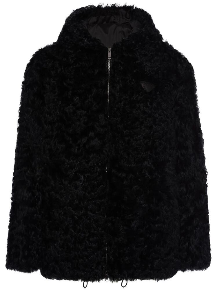 Prada Kalgan shearling jacket - Black Cover