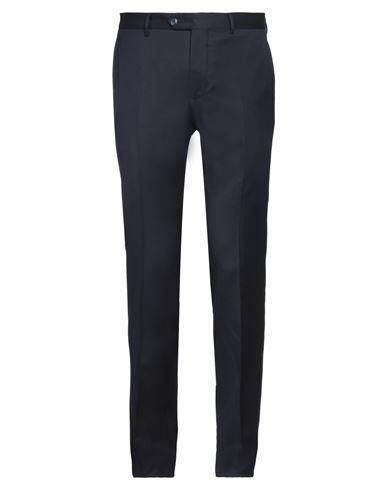 Tagliatore Man Pants Navy blue Super 110s Wool Cover