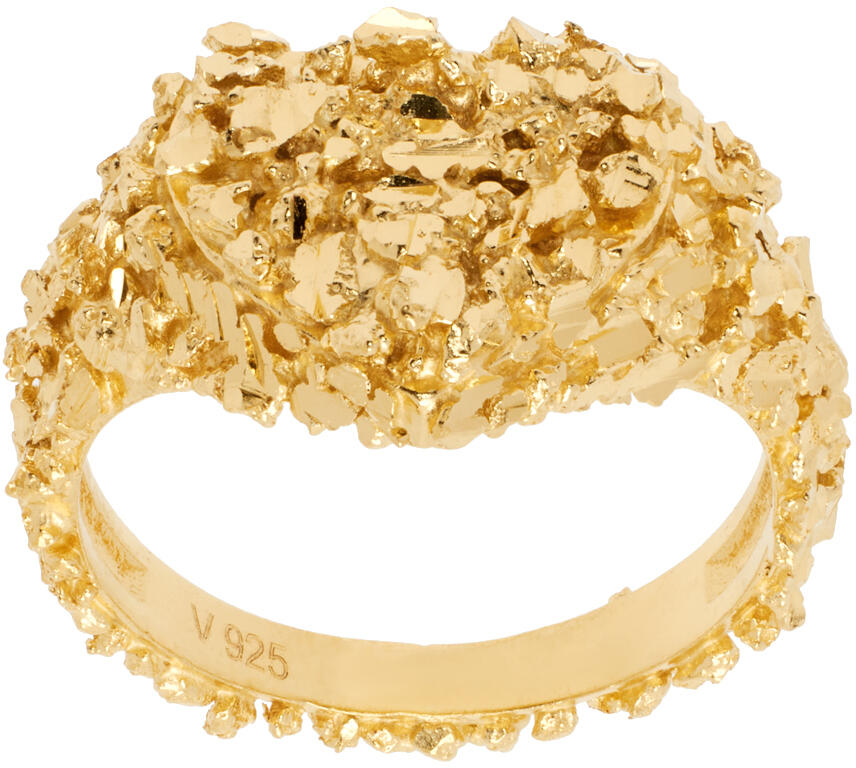 Veneda Carter Gold VC054 Mini Signature Heart Ring Cover