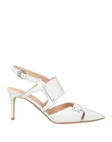 Rodo Woman Pumps White Calfskin Cover