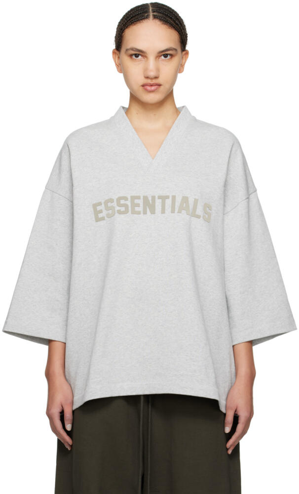 Fear of God ESSENTIALS Gray Football T-Shirt Cover