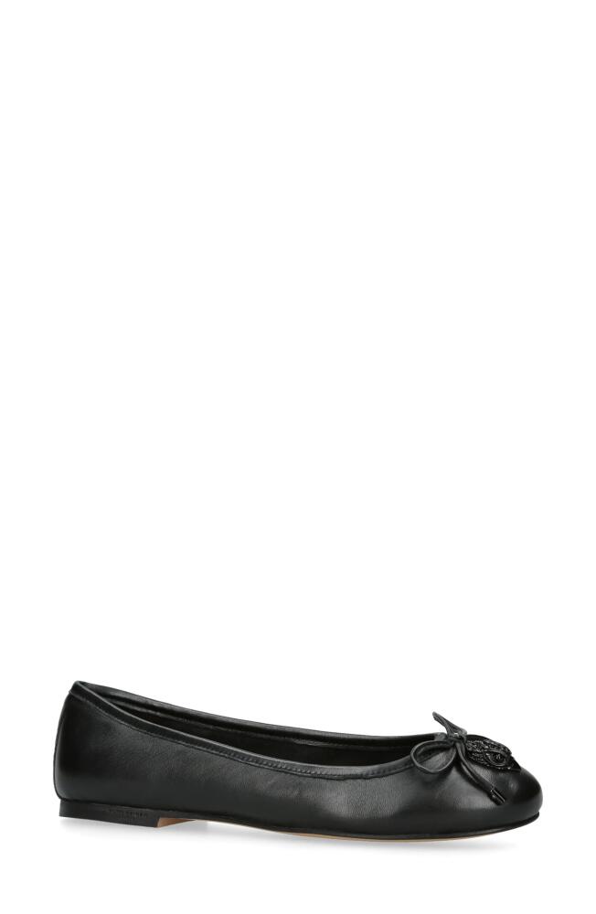 Kurt Geiger London Eagle Ballet Flat in Black Cover