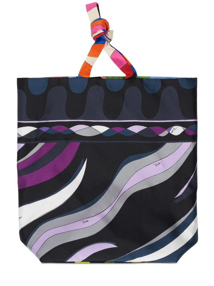 PUCCI Gallery Reversible Silk Tote Bag Cover