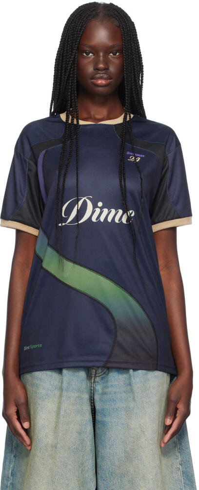 Dime Navy Pitch T-Shirt Cover