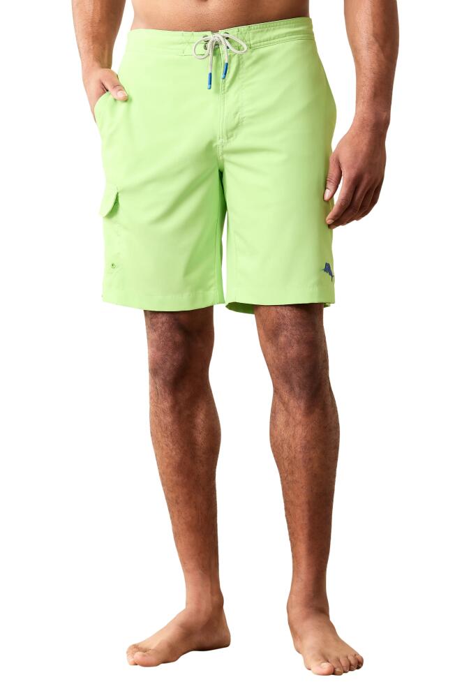 Tommy Bahama Baja Harbor Board Shorts in Glowing Green Cover