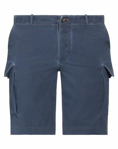 Rrd Man Shorts & Bermuda Shorts Navy blue Polyamide, Elastane Cover