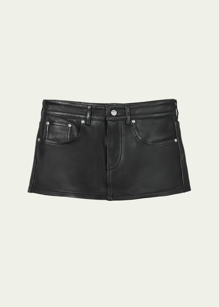 Marc Jacobs Mini Leather Skort Cover