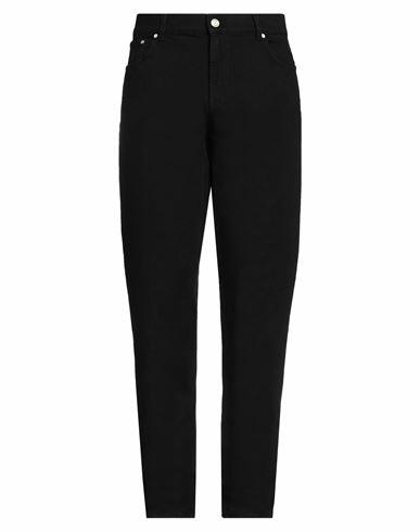 Trussardi Man Jeans Black Cotton, Elastane Cover