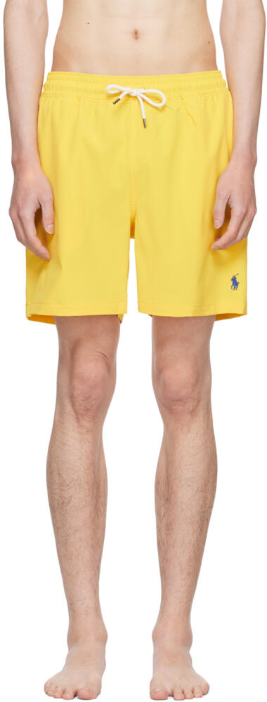 Polo Ralph Lauren Yellow Traveler Swim Shorts Cover